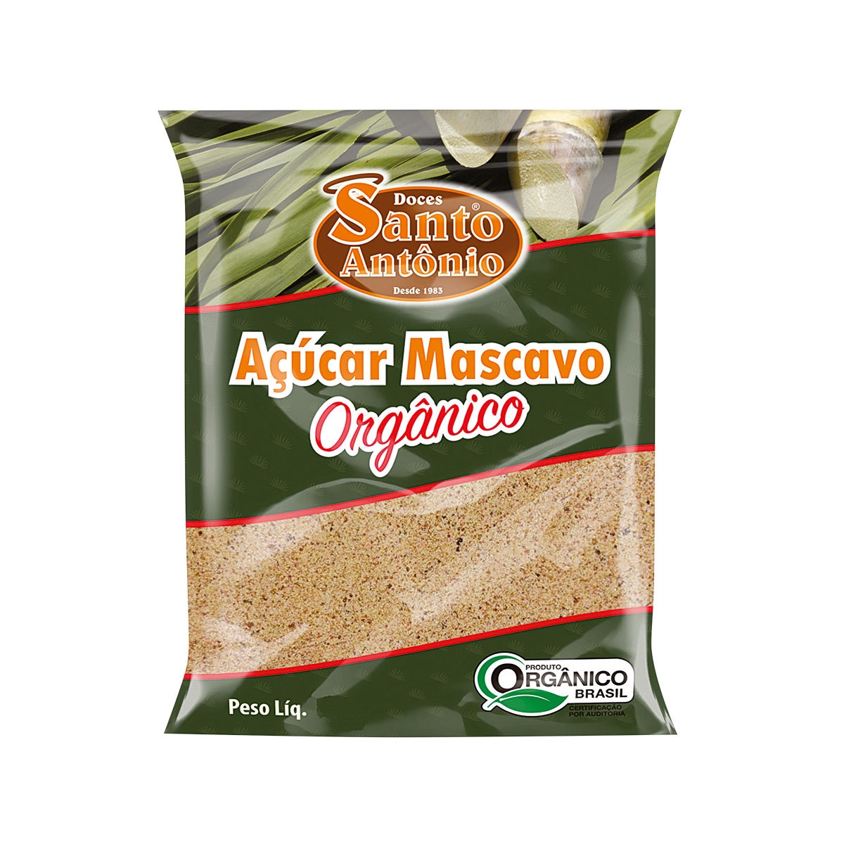 Açúcar Mascavo Santo Antônio 500g