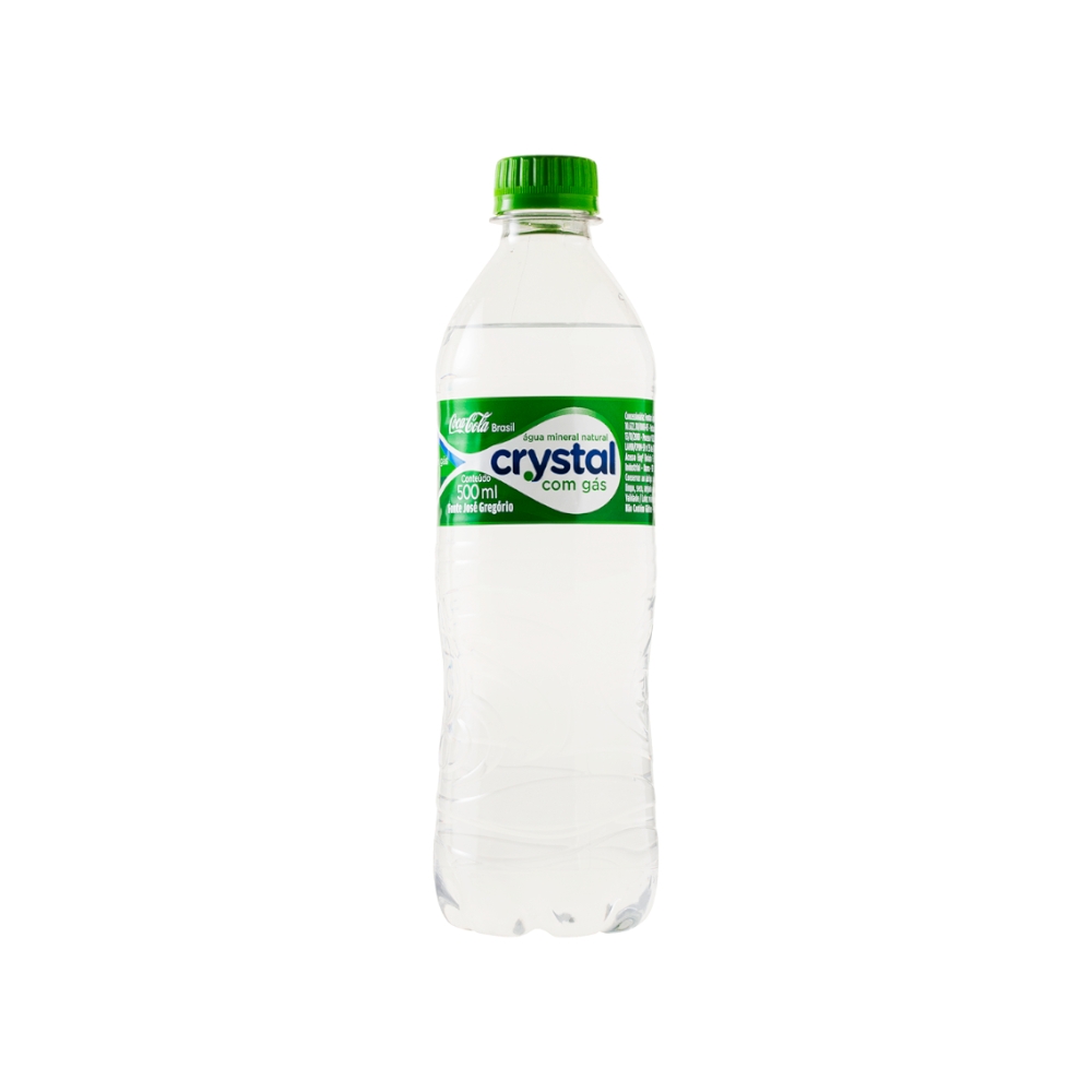 Água Mineral Crystal com gás 500ml