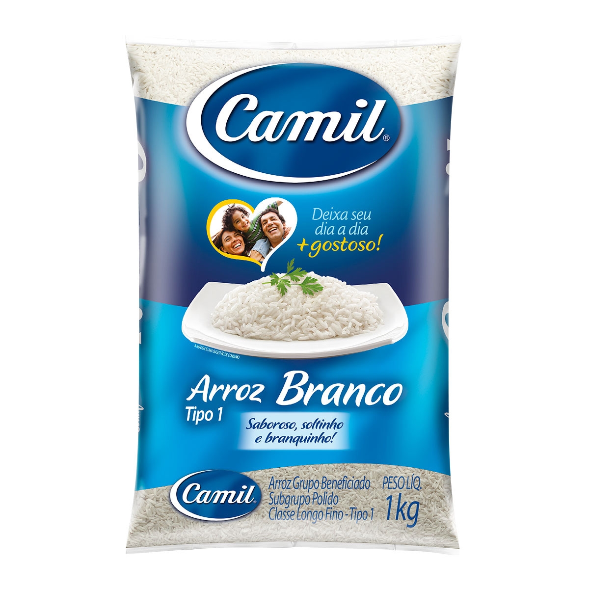 Arroz Camil Branco T1 1kg