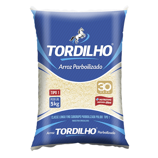 Arroz Tordilho Parboilizado 5Kg