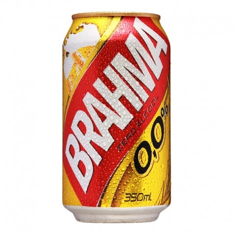 Cerveja Brahma 0 Alcool 350ml