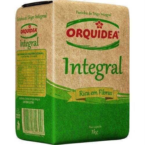Farinha Orquídea Trigo Integral 1kg
