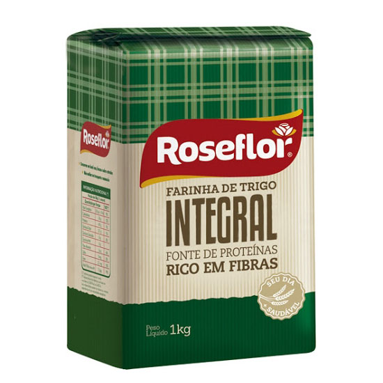 Farinha Roseflor Integral 1Kg
