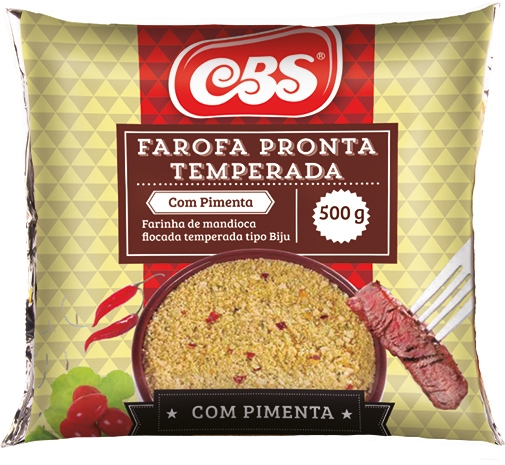 Farofa CBS com Pimenta 500g
