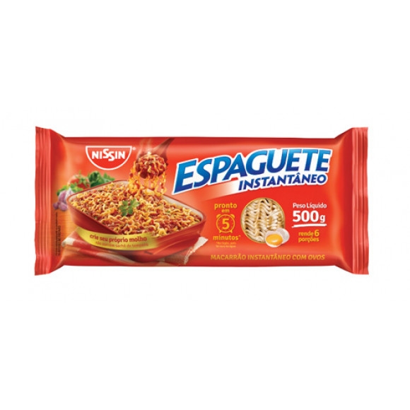 Macarrão Nissin Espaguete T5 500g