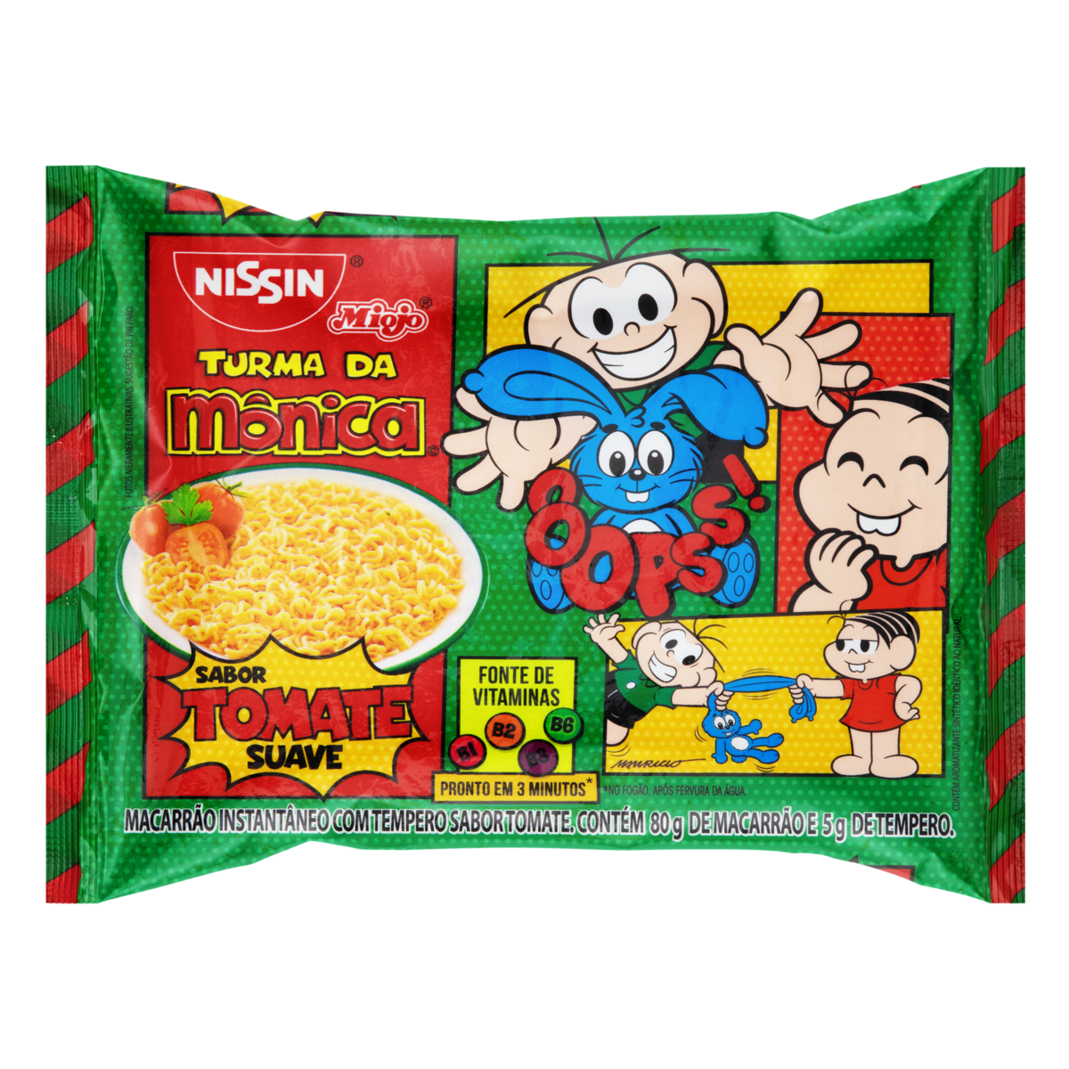 Macarrão Nissin Mônica Galinha 85g