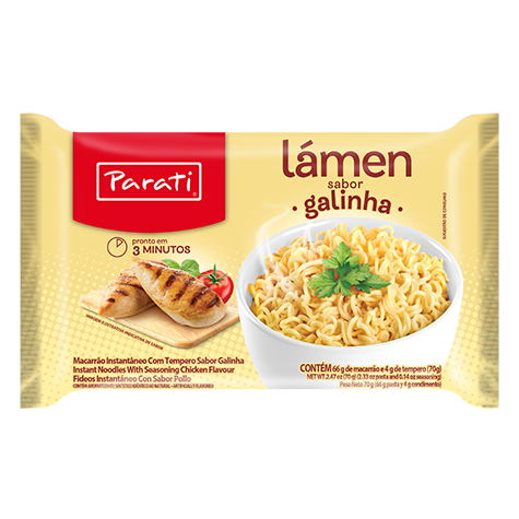 Macarrão Parati Instantâneo 350g leve 5 pague 4