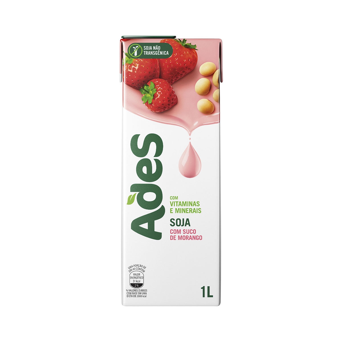 Suco Ades Morango 1l