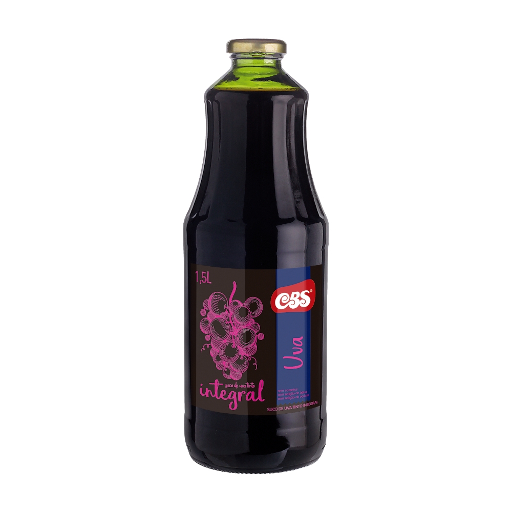 Suco CBS Uva Tinto Integral 1,5l