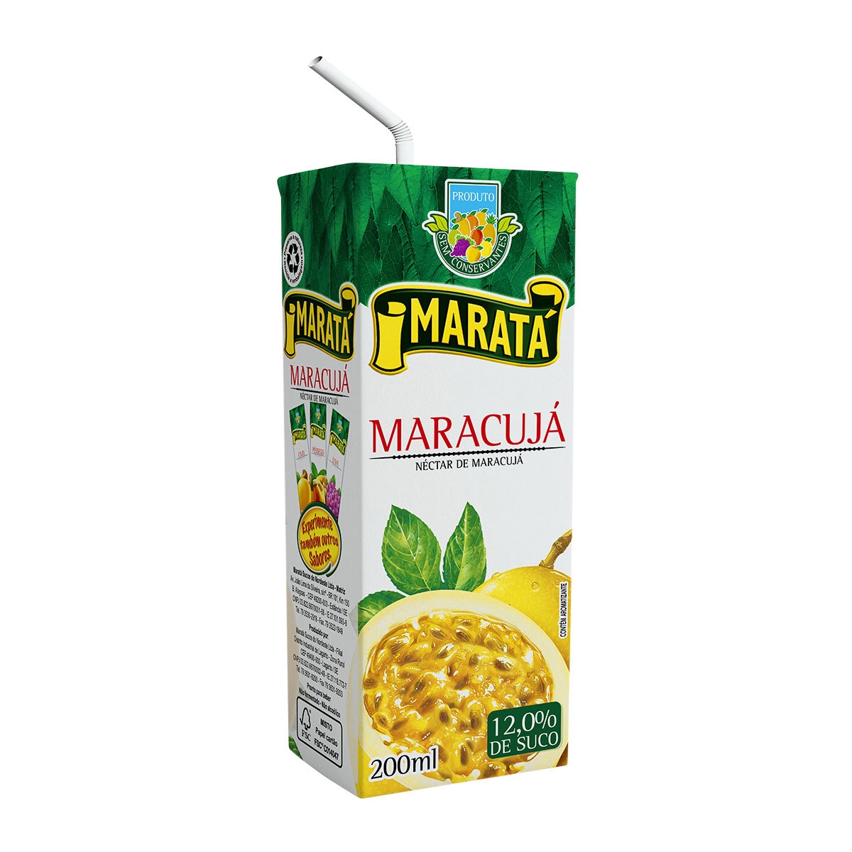 Suco Marata Maracujá 200ml